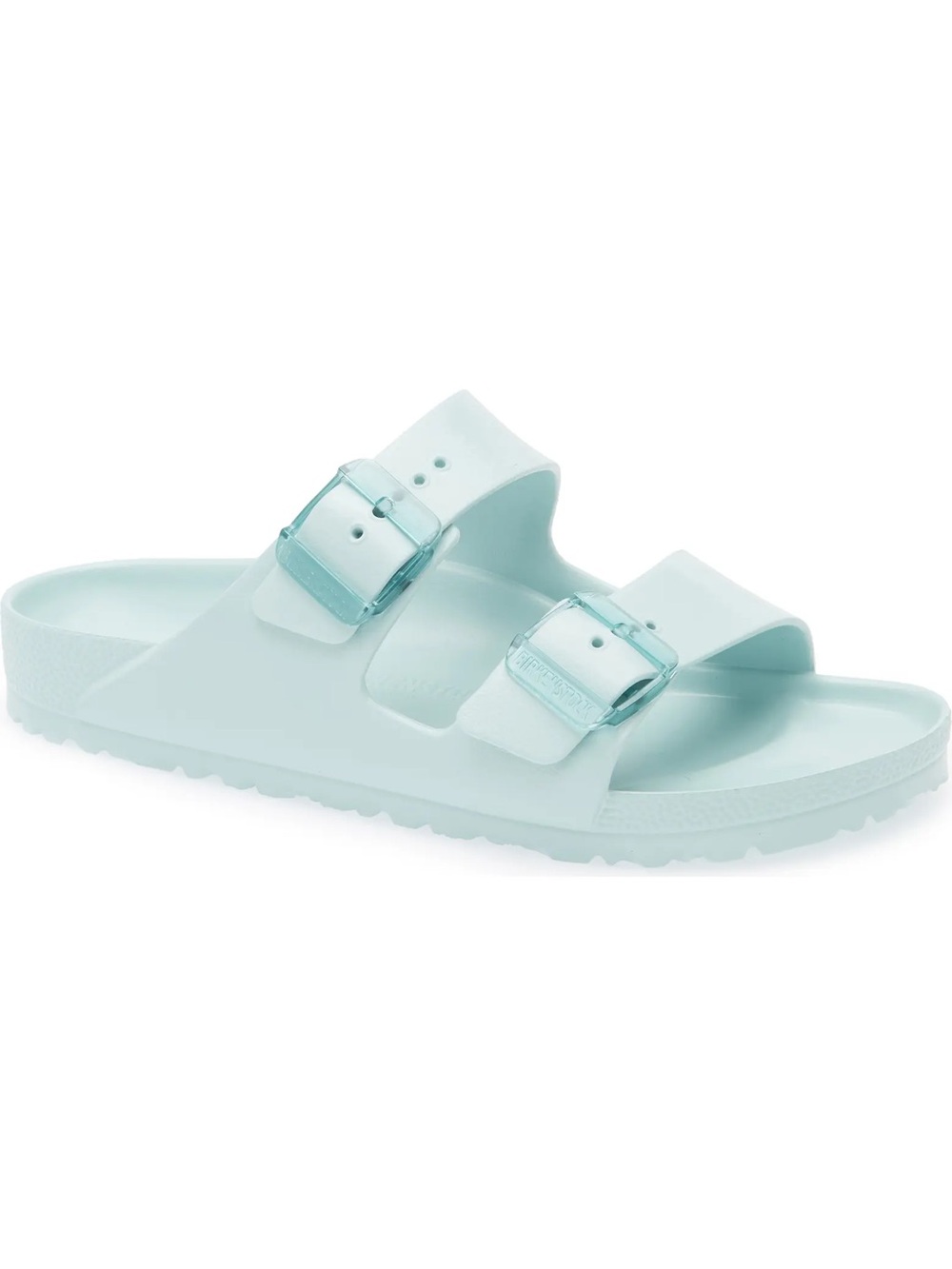 Birkenstock Light Aqua Two-Buckle EVA Slide Sandals